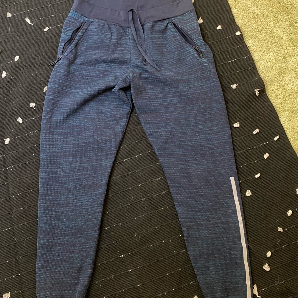 Adidas blue joggers